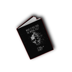 Glitch Skull Ctrl+Exist Hardcover Journal | Dark Cyberpunk Notebook