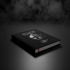 Glitch Skull Ctrl+Exist Hardcover Journal | Dark Cyberpunk Notebook