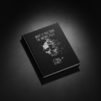 Glitch Skull Ctrl+Exist Hardcover Journal | Dark Cyberpunk Notebook