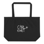 CTRLexist Large Organic Tote Bag