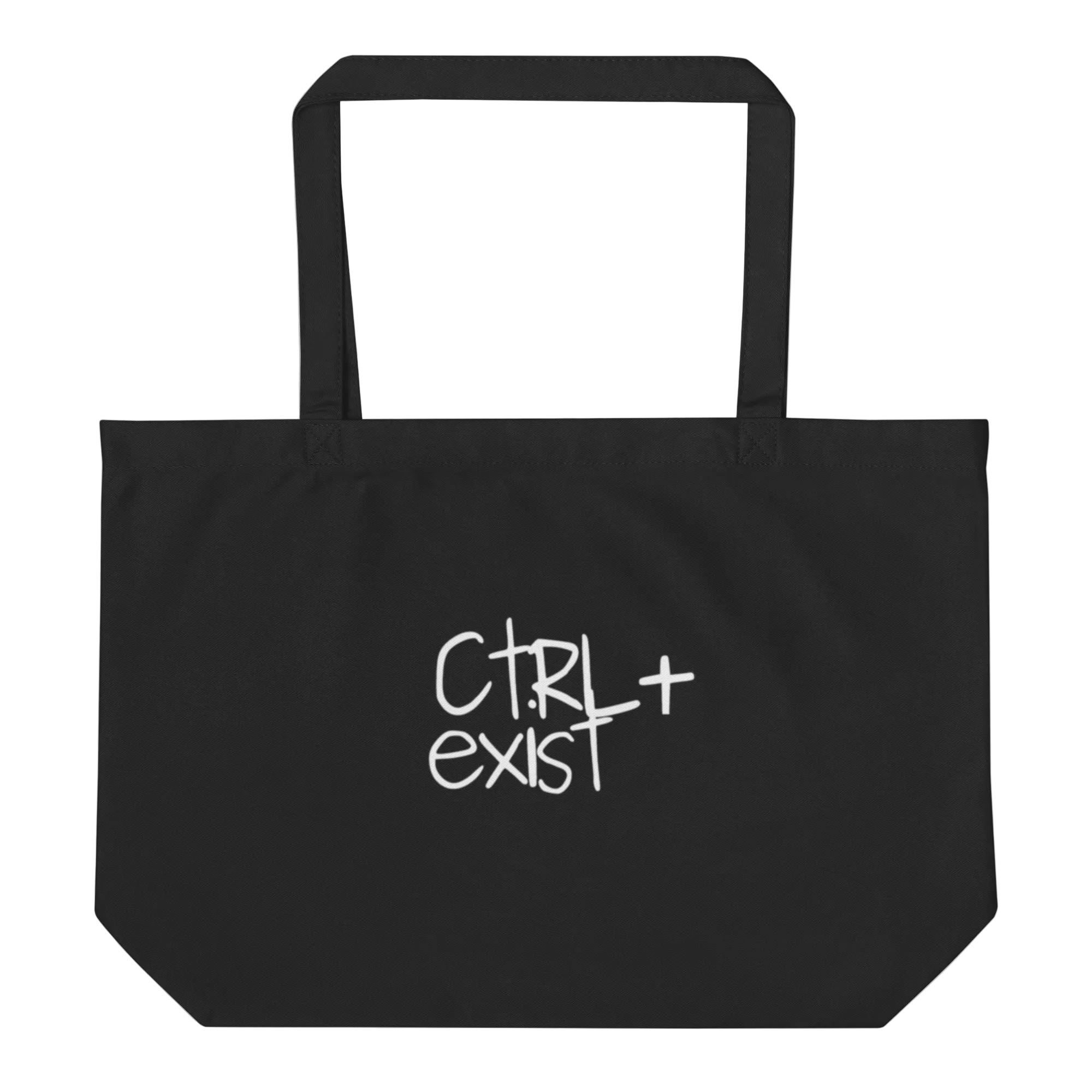 CTRLexist Large Organic Tote Bag