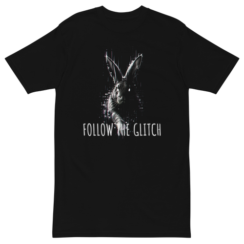 CTRLexist Men's Premium Heavyweight Tee t-shirt by CTRLexist, minimalist cinematic cyberpunk streetwear design