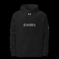 Under Armour® × CTRLexist #StayInBeta Hoodie hoodie by CTRLexist, minimalist cinematic cyberpunk streetwear design