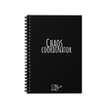 CTRLexist Ruled Line Spiral Notebook stationery by CTRLexist, minimalist cinematic cyberpunk streetwear design