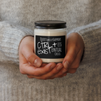 CTRLexist Scented Soy Candle
