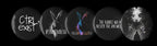 CTRLexist Pin Button Set — 5 Pack nan by CTRLexist, minimalist cinematic cyberpunk streetwear design