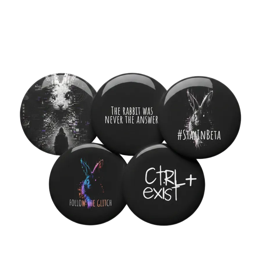 CTRLexist Pin Button Set — 5 Pack