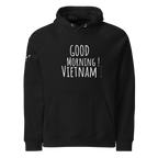 Follow The Glitch Eco Raglan Hoodie  hoodie by CTRLexist, minimalist cinematic cyberpunk streetwear design