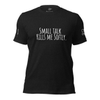 Introvert Plate Shield Top  t-shirt by CTRLexist, minimalist cinematic cyberpunk streetwear design