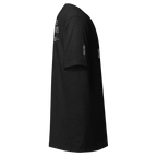 Introvert Plate Shield Black Graphic T-Shirt | Dark Humor Concept Streetwear | CTRLexist London