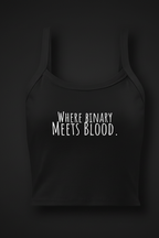 CTRLexist Micro-Rib Tank — Binary Meets Blood